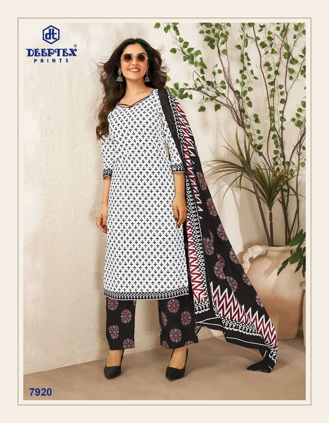 Miss India Vol 79 By Deeptex Cotton Dress Material Catalog